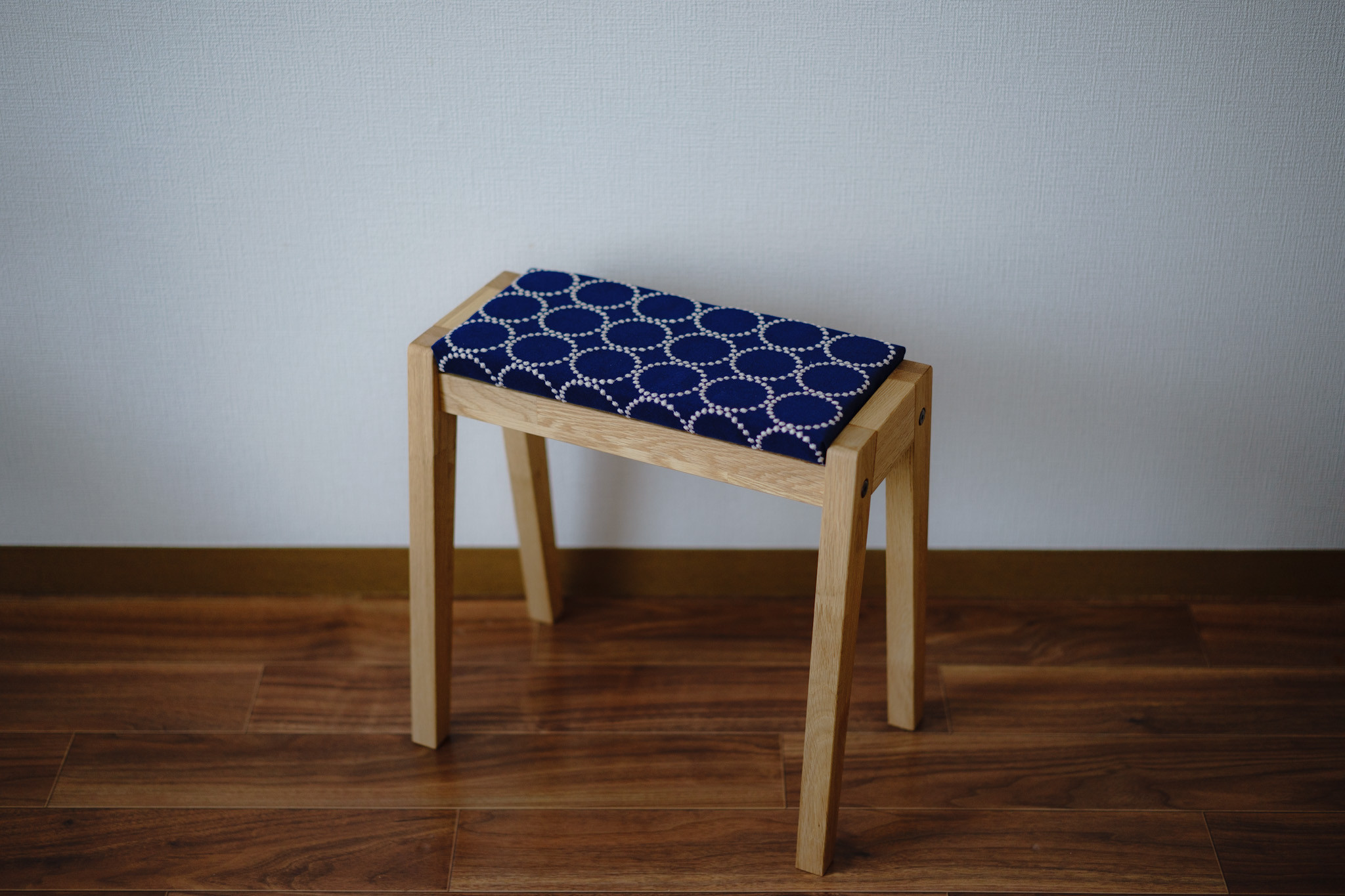 minä perhonen dop tambourine（ミナペルホネンdopタンバリン）スリムスツール/表 ネイビー 17,500円