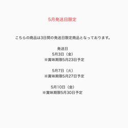 【5月発送日限定】母の日クッキー缶2024 7枚目の画像