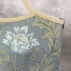 ◆2色から選べるアネモネ柄◆容量たっぷり大きめトートバッグ◆モリス◆OP有り 12枚目の画像