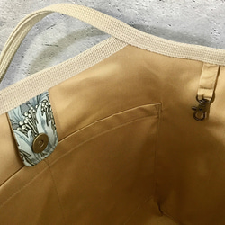 ◆2色から選べるアネモネ柄◆容量たっぷり大きめトートバッグ◆モリス◆OP有り 9枚目の画像