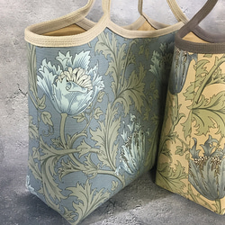 ◆2色から選べるアネモネ柄◆容量たっぷり大きめトートバッグ◆モリス◆OP有り 6枚目の画像