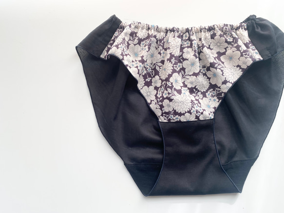 フレアタイプ/リラックスショーツ　ふんどしパンツ　ハンドメイド 2枚目の画像