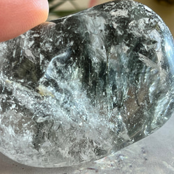 ガーデンクォーツ✨　原石　タンブル　苔入り水晶　クリスタル 2枚目の画像