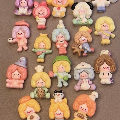 レア品おまけ】韓国系パーツ まとめ売り レジン デコパーツ 18個
