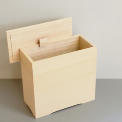 桐箱屋が作る　桐の米びつ(5㎏)　お米を長く美味しく味わいたい方へ　保管方法を変えてみませんか？ 4枚目の画像