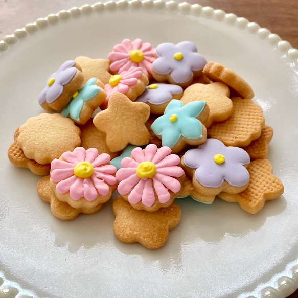 小さなお花クッキーMIX（円筒クッキーシリーズ） 3枚目の画像