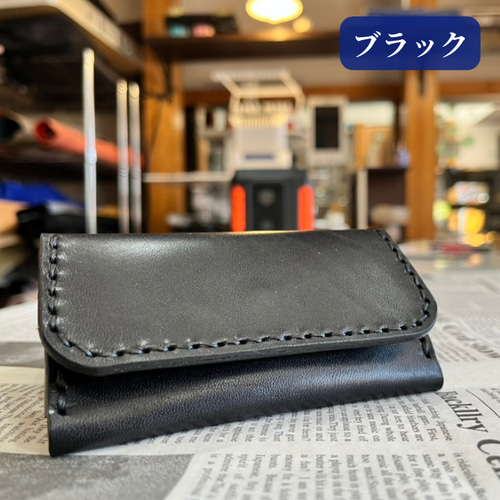 栃木レザー カードケース 名刺入れ 名入れ対応可 本革 手縫い