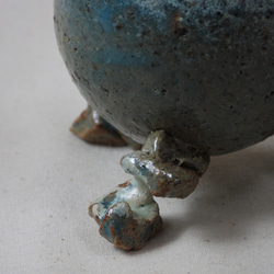 ブルーKID陶製植木鉢 9枚目の画像