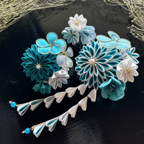 くまのすけ様オーダー 七五三髪飾り 七五三髪飾りの人気通販 | minne