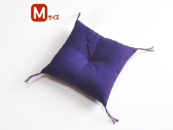 12×12】置物用 ミニ座布団（ざぶとん）☆紫・Mサイズ その他