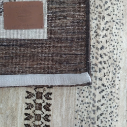【現代生活中的Gazenilla帽子】夏涼冬暖的天然地毯，未染色羊毛260x197cm P251 第10張的照片