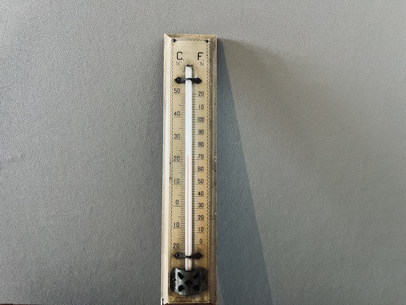 国産の古い温度計 アンティーク ブロカント 蚤の市 その他インテリア