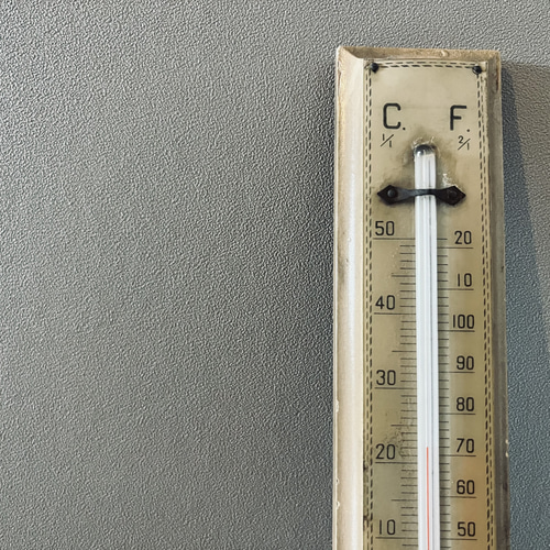 国産の古い温度計 アンティーク ブロカント 蚤の市 その他インテリア