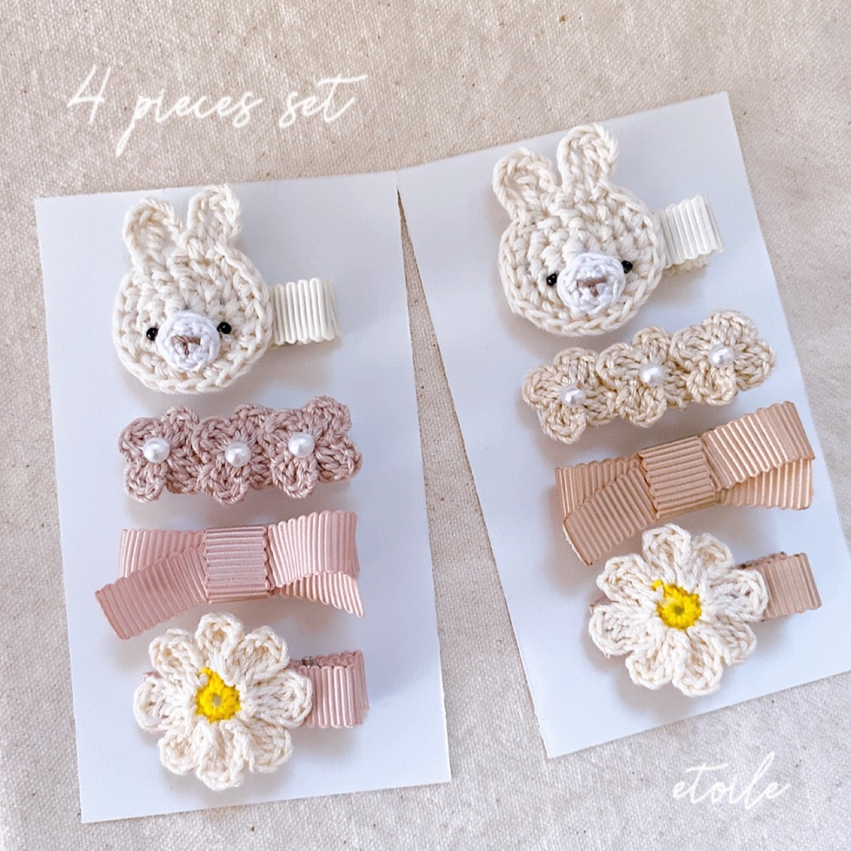 ちょうちょヘアクリップヘアピンオーダーページ