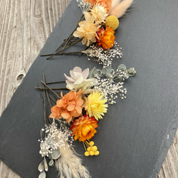 卒業式 髪飾り ヘッドドレス 結婚式 成人式 卒業式 ドライフラワー NO