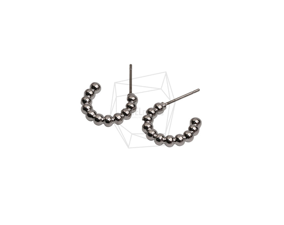 ERG-2651-R【2個入り】マルチボールラウンドピアス,Multi ball round Post Earring 2枚目の画像