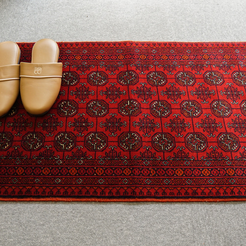 アフガニスタン絨毯　手織　コットン✖️ウール　パキスタン　ペルシャ　ヴィンテージ アフガニスタン絨毯手織コットン✖️ウールパキスタンペルシャ