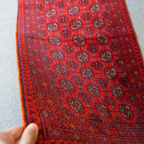 100×53cm アフガニスタン 絨毯手織り ファインホジャロシュナイ 100×53cm アフガニスタン 絨毯手織り ファインホジャロシュナイ