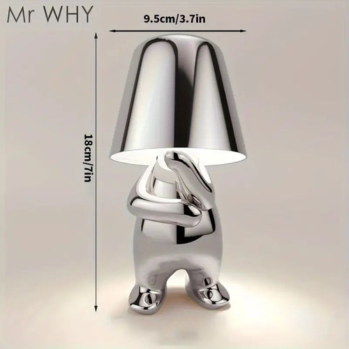 タッチセンサーライト シルバー C Mr.WHERE USB充電 3段階調光 タッチセンサーライト シルバー B Mr.WHEN USB充電 LED タッチ