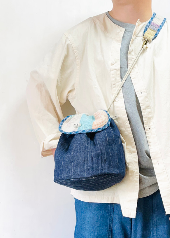 personal effect bag MAMOGURUMI DENIM 12枚目の画像