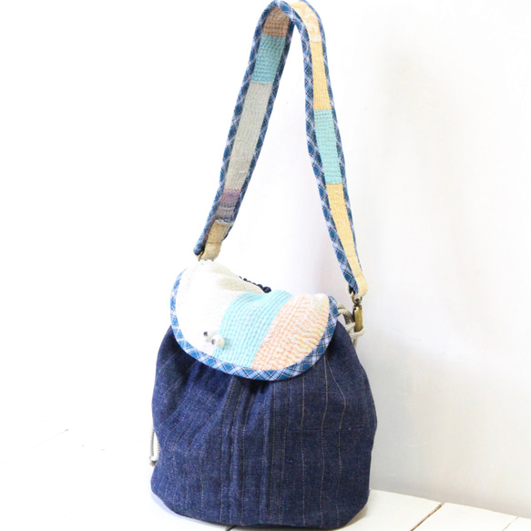 personal effect bag MAMOGURUMI DENIM 2枚目の画像