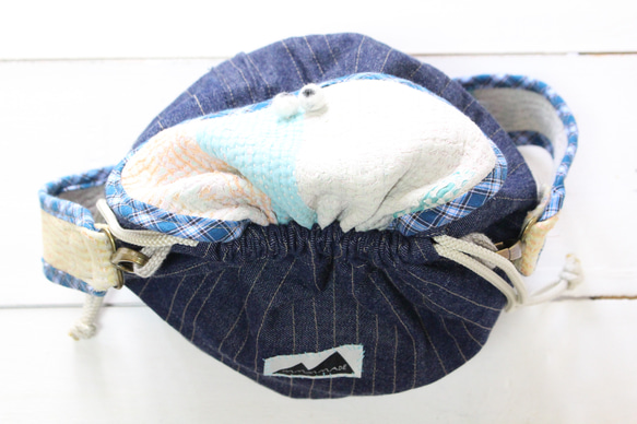 personal effect bag MAMOGURUMI DENIM 9枚目の画像