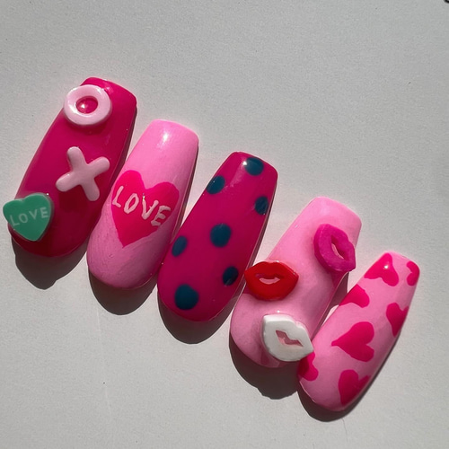 バービーネイル その他アート Nail Design Suzu 通販 17579142｜Creema
