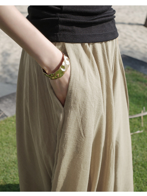 飄逸大裙子女式長裙#325683 第12張的照片