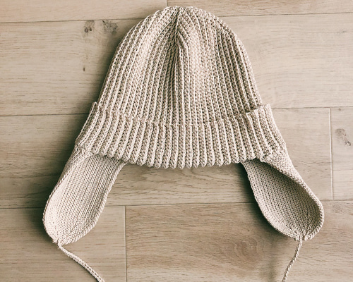 【oldhoney】【24/aw】ニット帽/フライトキャップ 3a89b0f427a23db38b9b5330e2350e