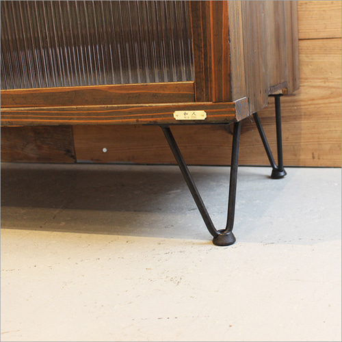 ガラスキャビネット アンティーク チェスト 木製 棚 収納 おしゃれ