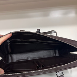 ワニ革トートバッグ クロコダイルレザー 出張 メンズ 手提げ ビジネス 通勤 ハンドバッグ 6枚目の画像