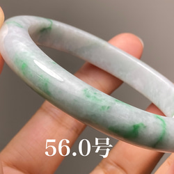 ミャンマー産天然翡翠バングル【Type A】58mm ミャンマー産天然翡翠バングル【Type A】58mm