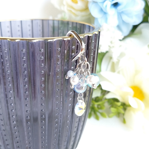 ハンドメイド　深海の宝物　ポニーフック 海の宝物-ポニーフック- ポニーフック・ヘアカフス Natural Drop 通販