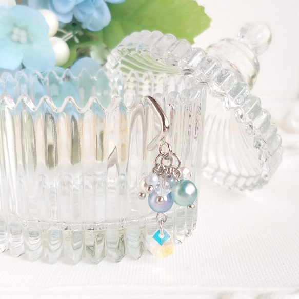 ハンドメイド　深海の宝物　ポニーフック 海の宝物-ポニーフック- ポニーフック・ヘアカフス Natural Drop 通販