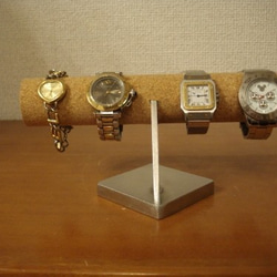 腕時計スタンド　4本掛けインテリア腕時計スタンド　130115 2枚目の画像