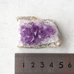 ウルグアイ産アメジストクラスター 浄化 紫水晶 天然石 鉱物 原石 19枚目の画像