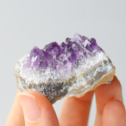 ウルグアイ産アメジストクラスター 浄化 紫水晶 天然石 鉱物 原石 10枚目の画像