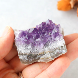 ウルグアイ産アメジストクラスター 浄化 紫水晶 天然石 鉱物 原石 6枚目の画像