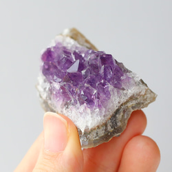 ウルグアイ産アメジストクラスター 浄化 紫水晶 天然石 鉱物 原石 11枚目の画像