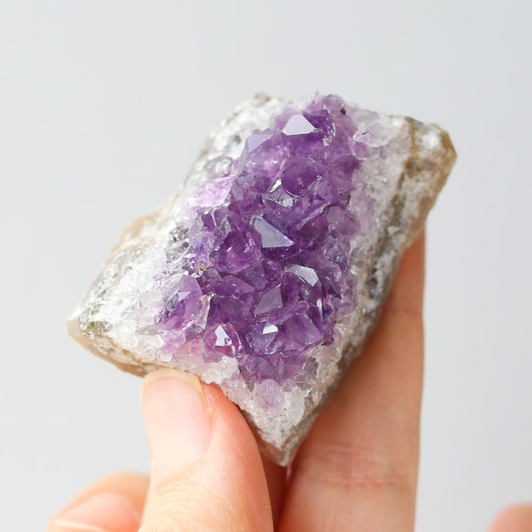 ウルグアイ産アメジストクラスター 浄化 紫水晶 天然石 鉱物 原石 17枚目の画像
