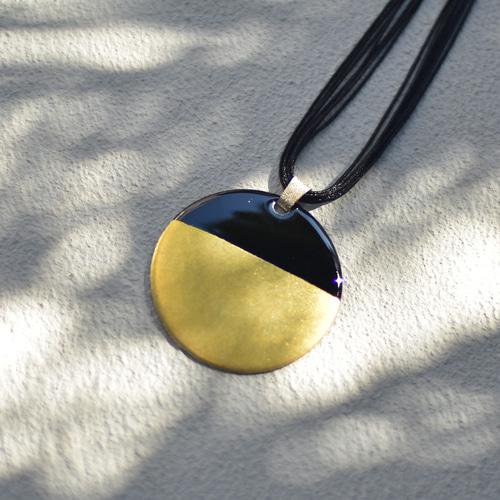 アンティーク　貴石　七宝　ペンダント ペンダント 大ぶり】七宝焼き×De Stijl（デ・ステイル