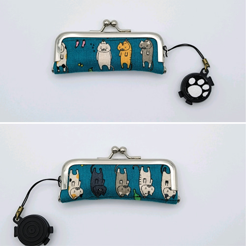 洗濯猫 朱肉付き印鑑ケース がま口 Ace Miez 通販｜Creema(クリーマ  