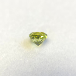 パラサイトペリドット ルース 0.293ct インドネシア ジェパラ隕石 日独パラサイト鑑別付き 4枚目の画像