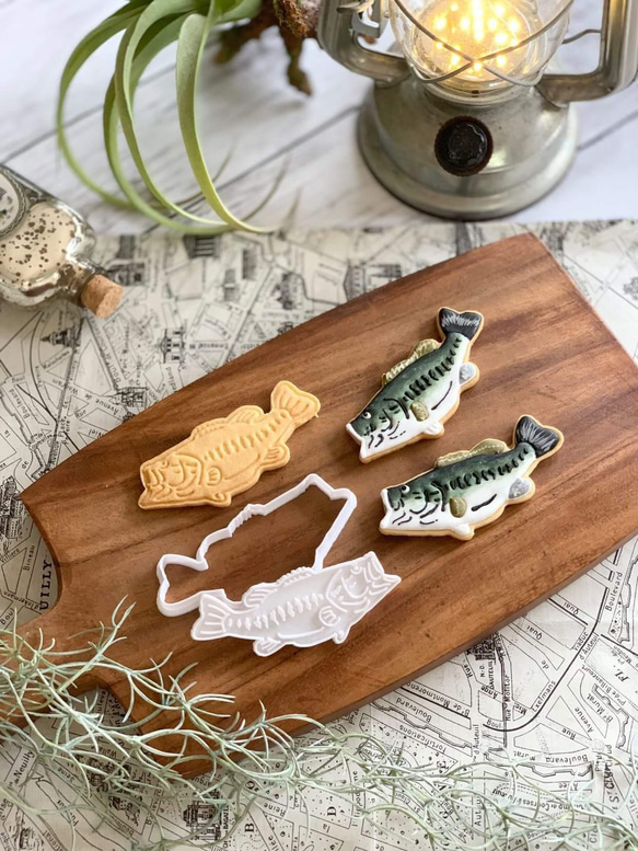 クッキー型 ブラックバス クッキー型 SAKURA LAB 通販 17581080