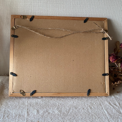 絵画 。原画☆【美しい花畑にきれいな花を植えたかわいいシャム猫】 絵画 。原画☆【美しい花畑にきれいな花を植えたかわいいシャム