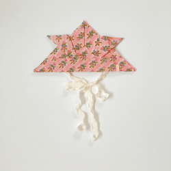 KABUTO / BABY PINK   兜 布兜 兜飾り かぶと こどもの日 こいのぼり 端午の節句　初節句 3枚目の画像