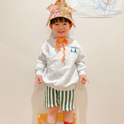 KABUTO / BABY PINK   兜 布兜 兜飾り かぶと こどもの日 こいのぼり 端午の節句　初節句 11枚目の画像