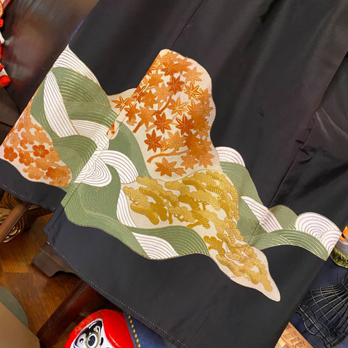 着物リメイクワンピース3667 着物リメイクシャツワンピース | シャツワンピース | ギャラリー