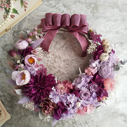 Amarante＞＊春リース＊フラワーリース母の日＊ハーフリース母の日