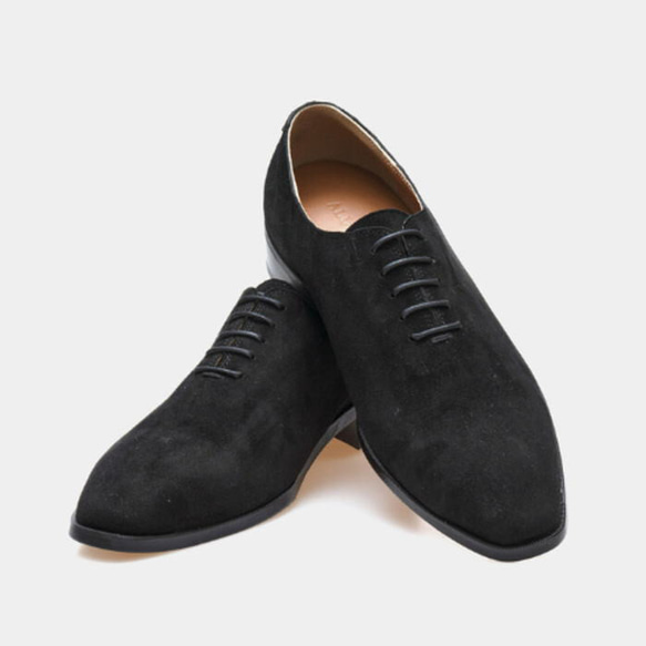 オックスフォード スエードレザーシューズ 本革 ビジネスシューズ